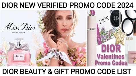 dior gift codes|dior promo codes 2024.